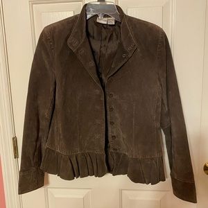 Leather Blazer